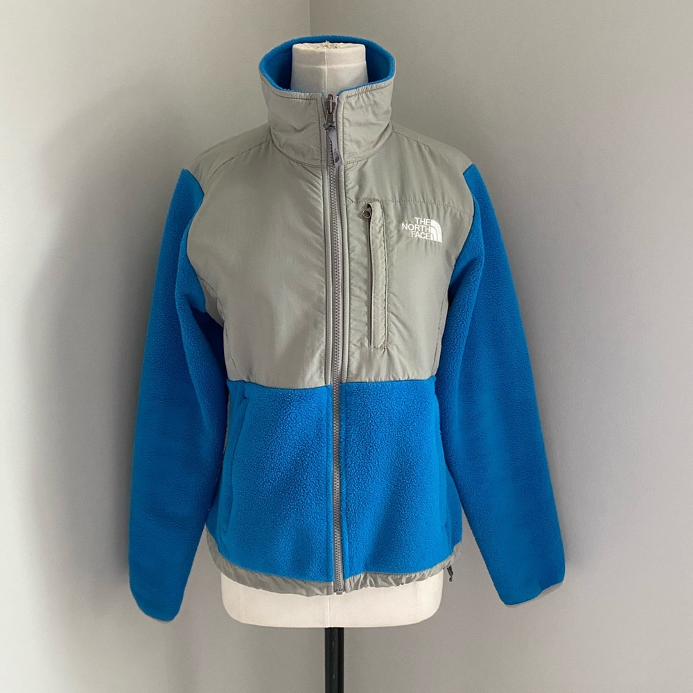 The North Face Blue Polartec Denali Fleece Jacket
